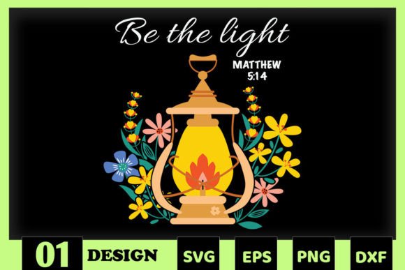 Be the Light Jesus Floral: An Embroidery Review