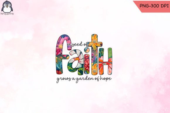 Christian Faith PNG Sublimation Graphics for Crafts