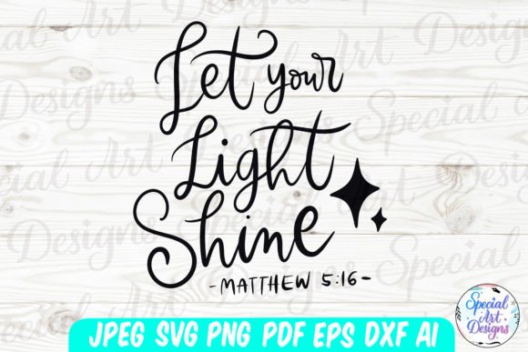 Christian Inspirational Bible Verse Svg for Crafts Graphics