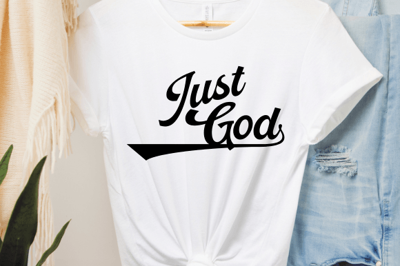 Christian, Just God Graphics for Faith Crafts