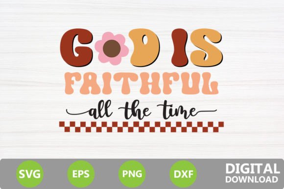 God is Faithful Graphics for Faith-Based Crafts