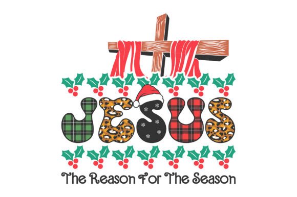 Jesus Cross Christmas SVG: Graphics for Faith Crafts