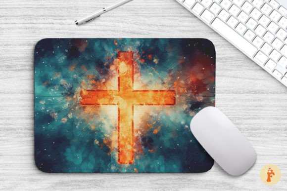 Mouse Pad Mystery Christian Cross Graphics & Backgrounds