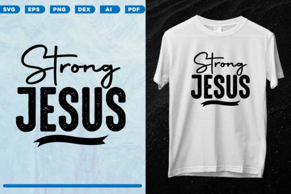 Strong Jesus Graphics and Print Templates Review
