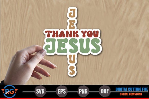 Thank You Jesus SVG: Graphics & Crafts Asset Review